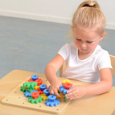 Masterkidz krumpliaračių mechanizmo konstravimo Montessori lenta
