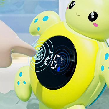 Vandens ir patalpos termometras „Vėžliukas“ su LCD ekranu – 2in1