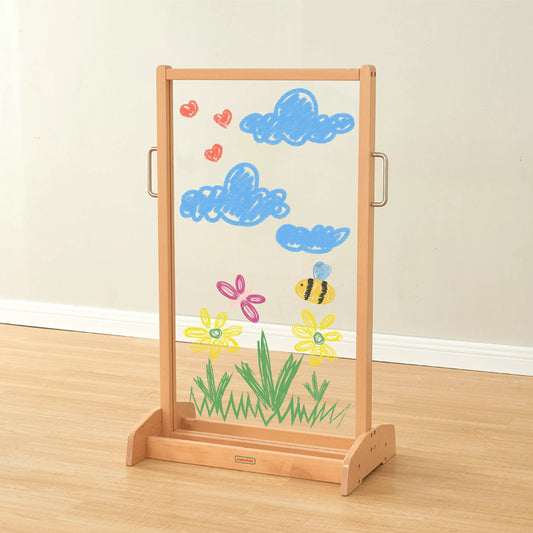 MASTERKIDZ dvipusis piešimo lango molbertas