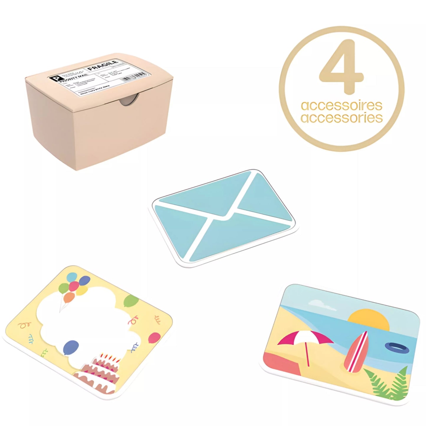 SMOBY Life pašto dėžutė – kūrybiškam vaikų pašto žaidimui