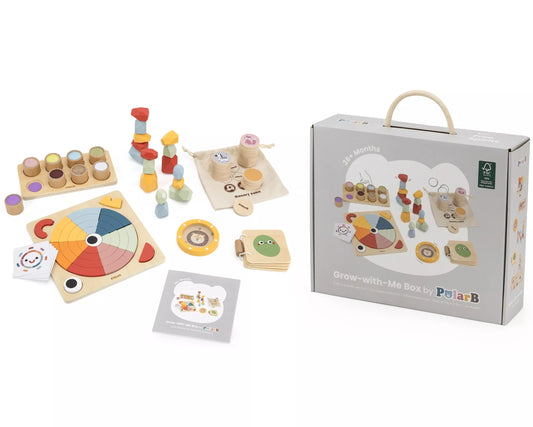 Lavinančių žaislų dėžutė nuo 36 mėn