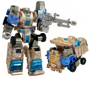 WOOPIE transformuojantis robotas SHARP SPEED 2in1 kovinis sunkvežimis