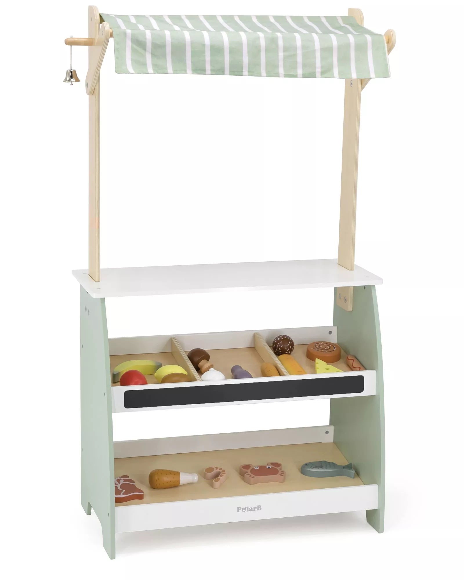 VIGA PolarB medinių mugių stendų rinkinys XXl prekystalių priedų parduotuvė