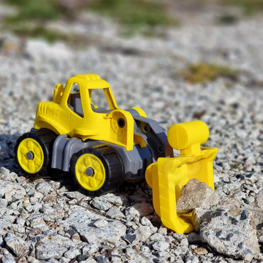 BIG Power Worker Mini Krautuvas – Smėlio Sunkvežimis