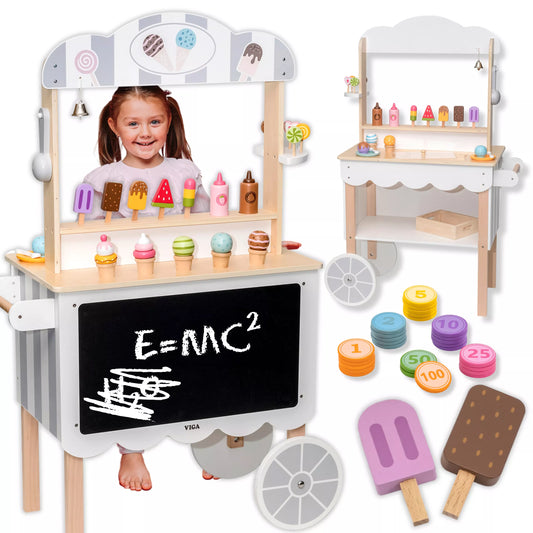 VIGA mobilios parduotuvės ledainės konditerijos gaminiai 3in1