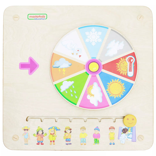 MASTERKIDZ Edukacinė Lenta „Orai“