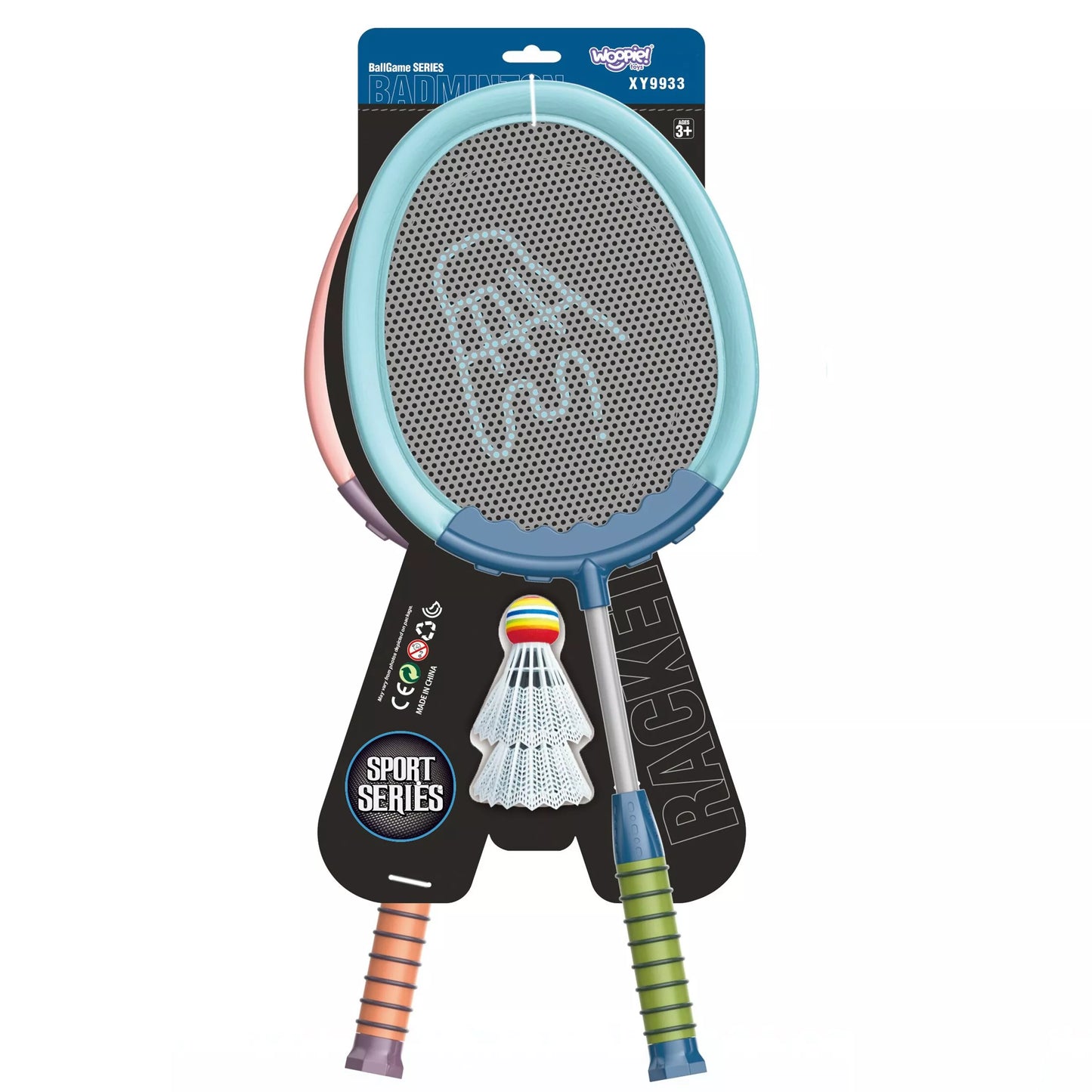 WOOPIE Badminton Rocket and Aileron rinkinys 2 vnt.