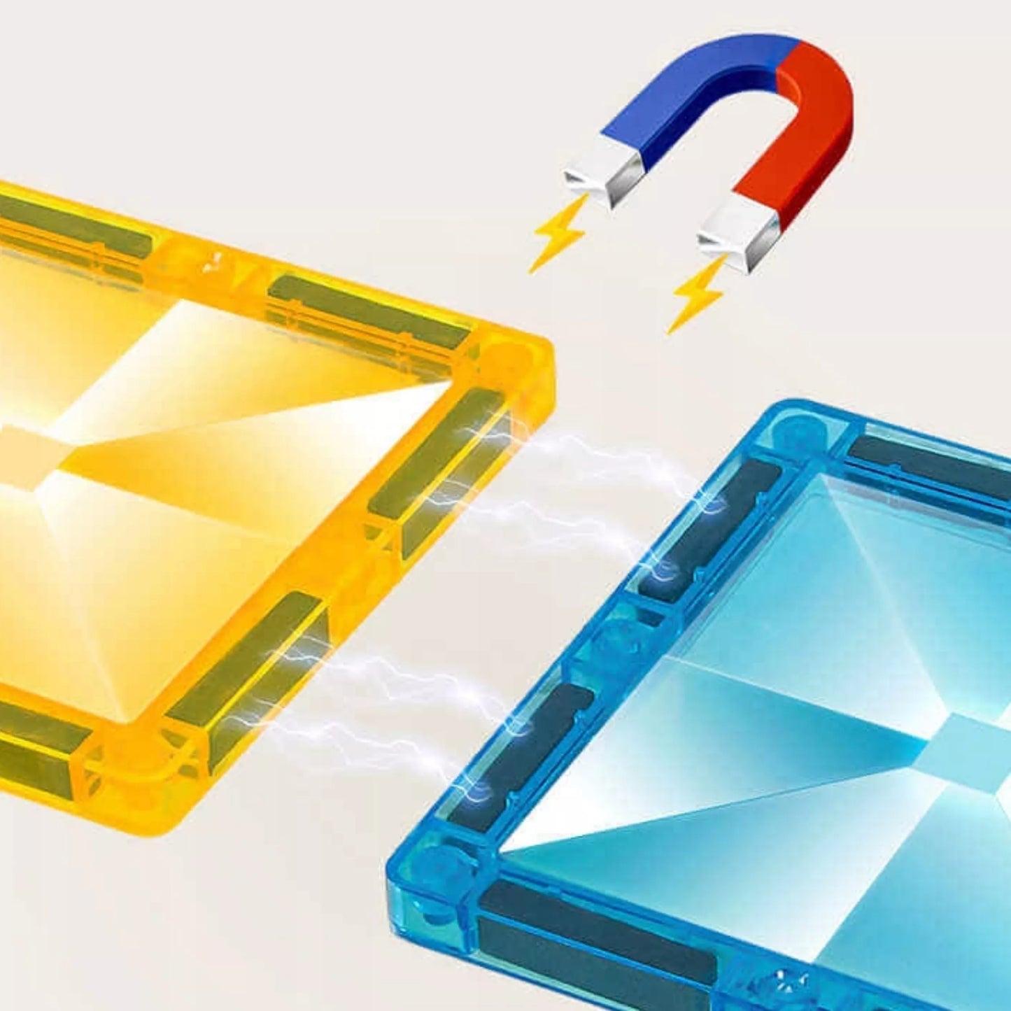 WOOPIE magnetinių blokų 3D policijos nuovados rinkinys 42vnt