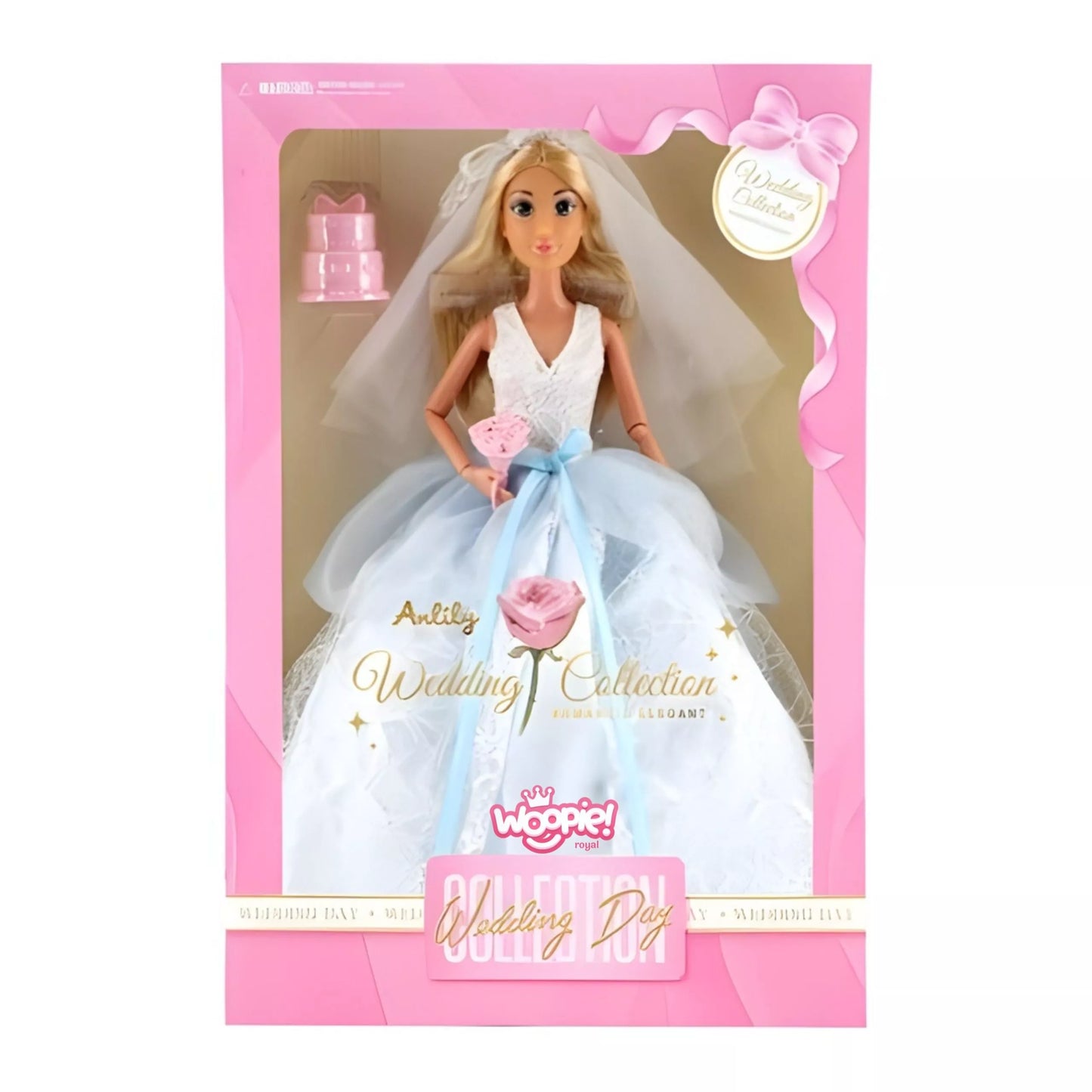 WOOPIE ROYAL Lėlė Lily – Nuotaka su suknele