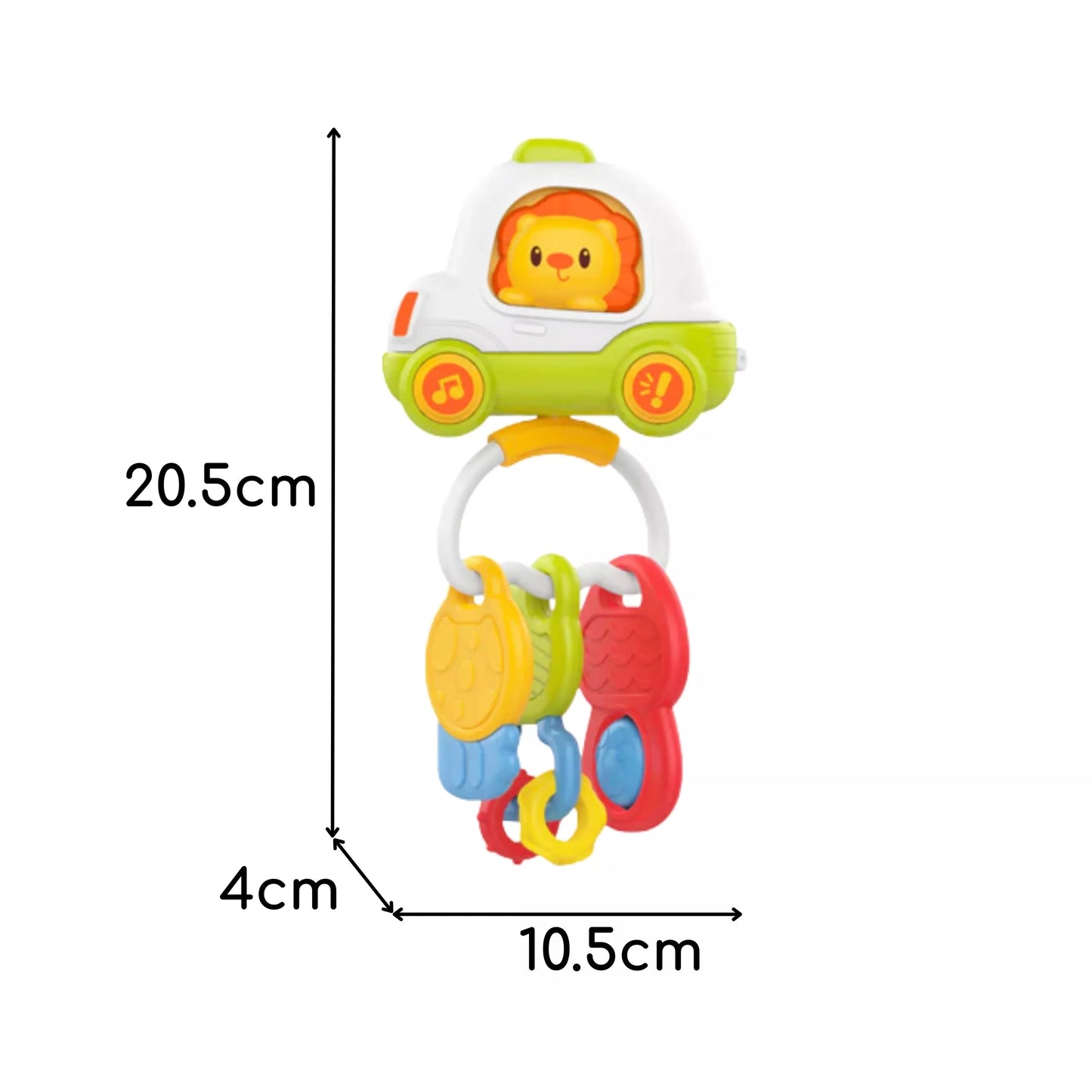 Woopie Baby interaktyvus žaislinis automobilis
