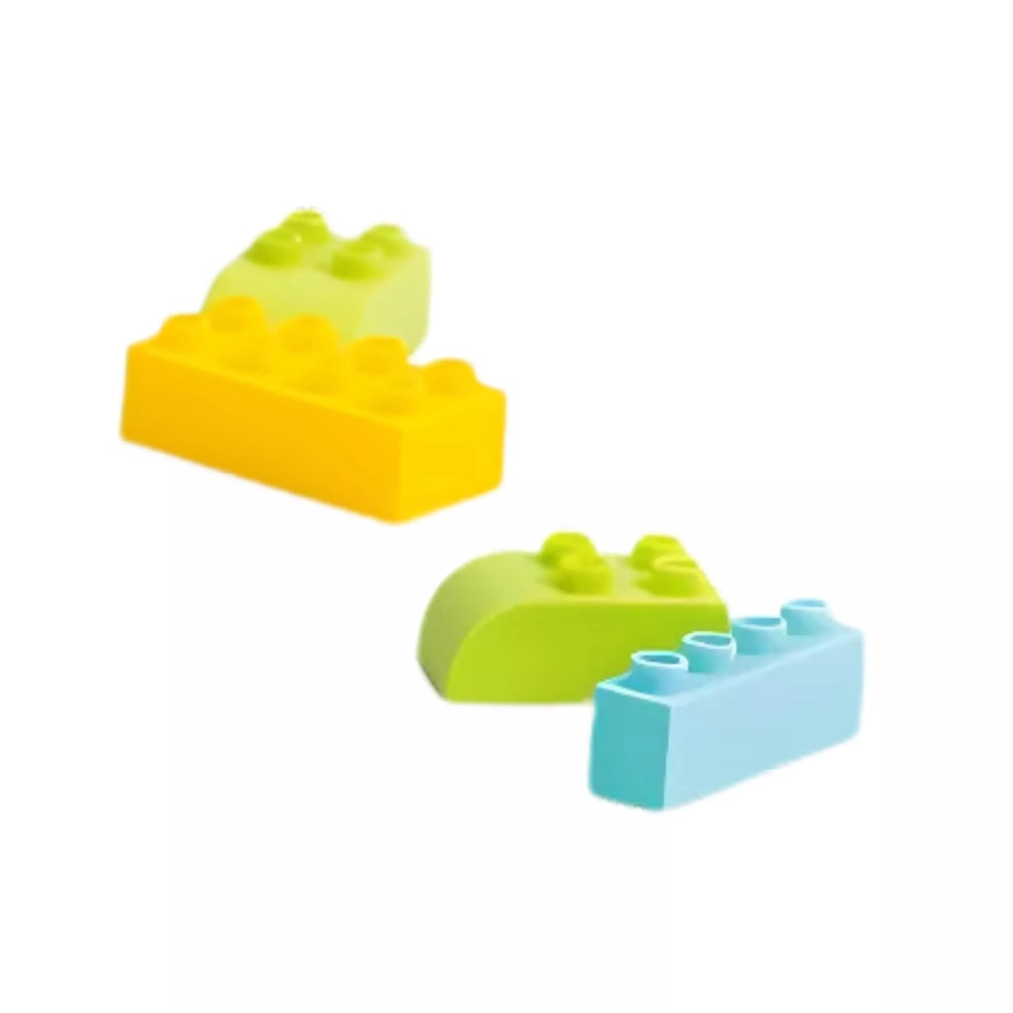 WOOPIE minkštų kaladėlių rinkinys, 99 dalys dėžutėje