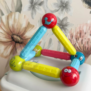 Woopie magnetinių kaladėlių rinkinys – 128 dalių