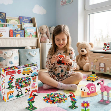 WOOPIE 3D PIXEL statybiniai blokeliai – 1750 vnt.