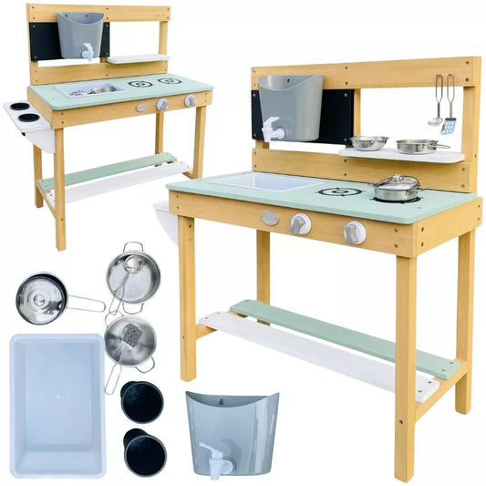 AXI didelė medinė virtuvė