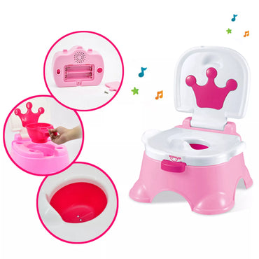 WOOPIE BABY Pirmasis puodukas vaikams su muzika 3in1 kėdės laipsnis