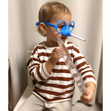 WOOPIE šarados žaidimas „Nupiešk ir atspėk paveikslėlį“ piešimas nosimi