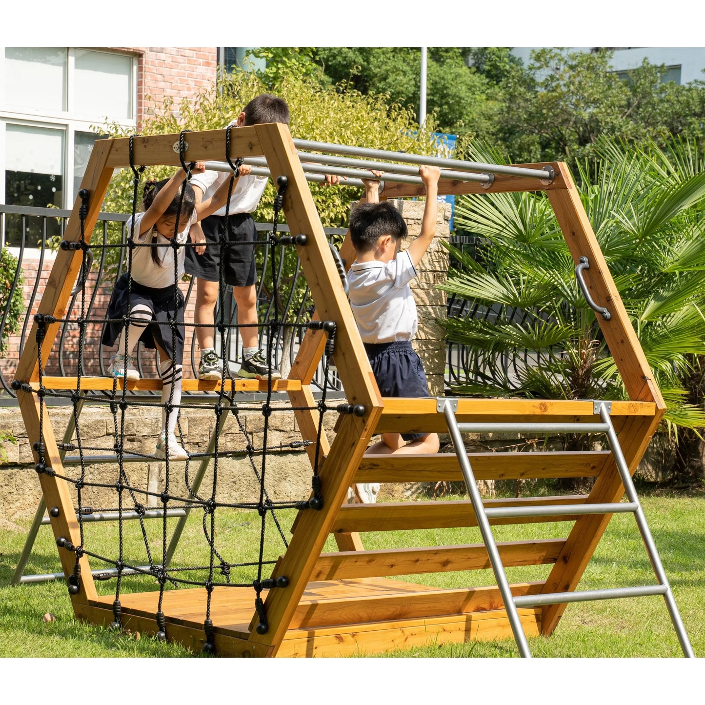 Classic World EDU Medinis Heksagoninis Laipiojimo Kompleksas