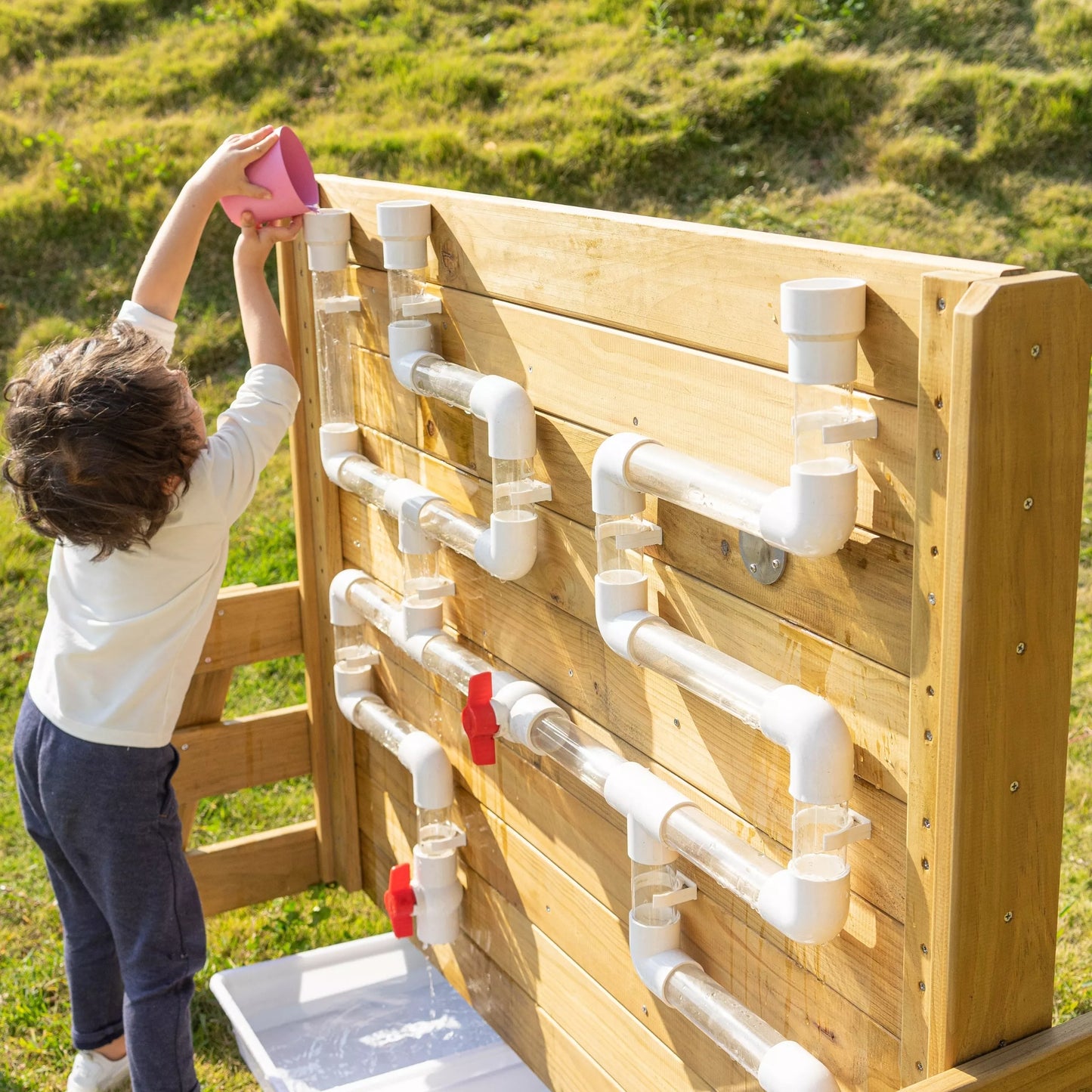 CLASSIC WORLD EDU medinė vandens žaidimų siena