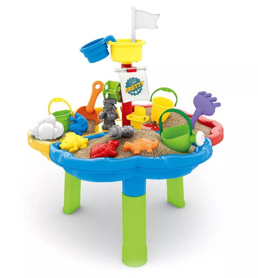 WOOPIE vandens stalo smėlio dėžė 3in1 piratų laivas 13 vnt.