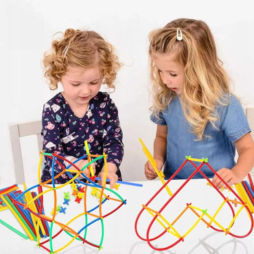 WOOPIE spalvoti šiaudeliai, 1200 vnt.