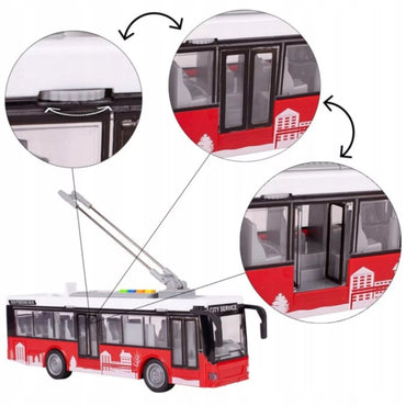 Woopie interaktyvus troleibusas