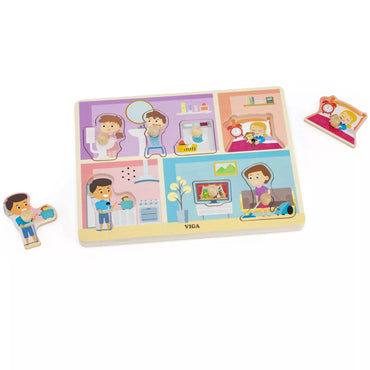 VIGA garsinė dėlionė „Kasdienės veiklos“