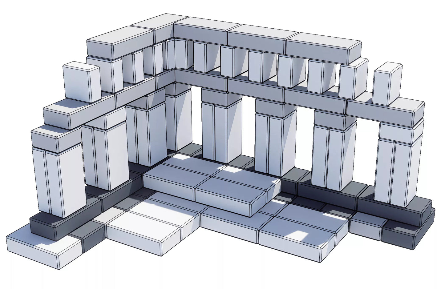 CLASSIC WORLD EDU Mega statybiniai blokeliai