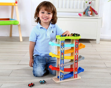 TOOKY TOY spalvinga automobilių čiuožimo trasa