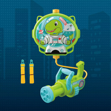 WOOPIE vandens pistoletas su dinozaurų kuprine