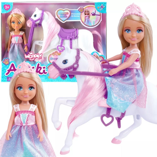 WOOPIE princesės lėlė su arkliuku — rinkinys