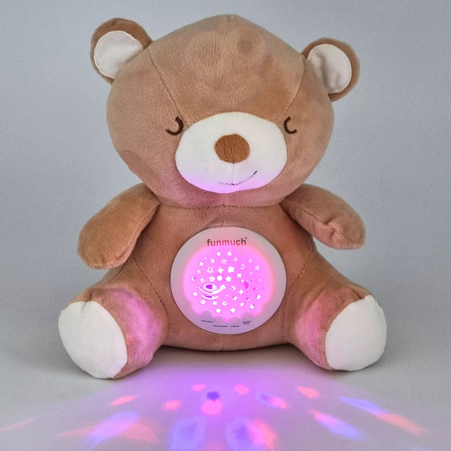 WOOPIE BABY 2in1 meškiuko miego žaislų projektorius – 10 lopšinių