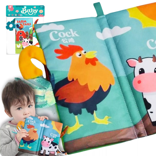 Knyga su gyvūnų uodegų audiniu