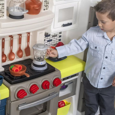 STEP2 Stilinga vaikų virtuvė Elegantiškas kraštas su aksesuarais