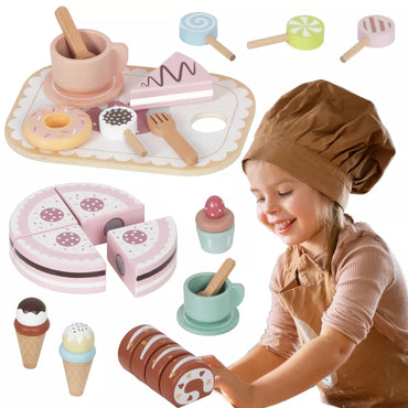 TOOKY TOY Medinis konditerijos rinkinys