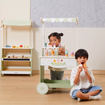 VIGA PolarB medinis ledų stendas – mobilioji ledainė