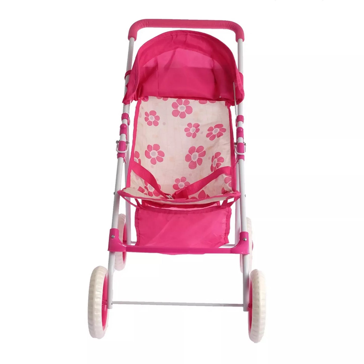 WOOPIE ROYAL lėlių vežimėlis su gėlėmis