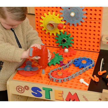 MASTERKIDZ STEM darbastalio priedų rinkinys, 111 vnt.