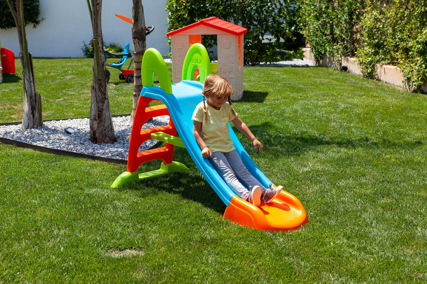 FEBER Plus čiuožykla – su vandens pajungimu, 152 cm ilgio