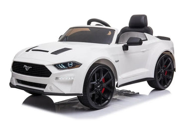 Ford Mustang GT Drift SX2038 – baltas elektromobilis vaikams