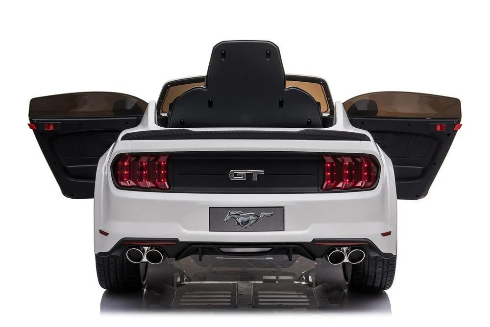 Ford Mustang GT Drift SX2038 – baltas elektromobilis vaikams