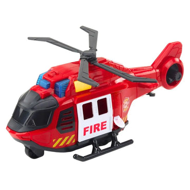 Gaisrinis sraigtasparnis ir automobilis 34 cm