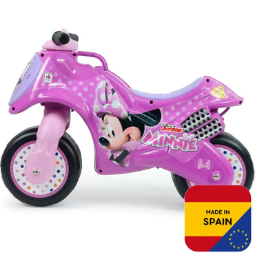INJUSA Rožinis balansinis motocikliukas su plačiais ratais, 18+ mėn.