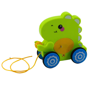 Interaktyvus traukiamas dinozauras su garsais