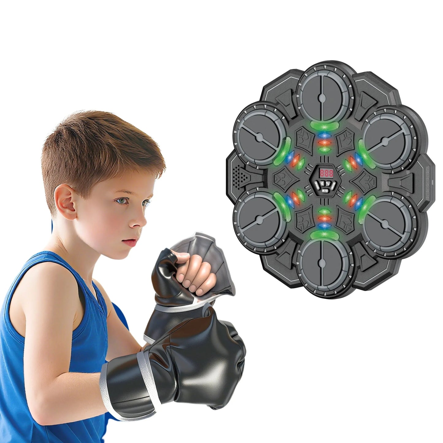 Išmanioji muzikinė bokso taikinio sistema Woopie 6 Boxing Target