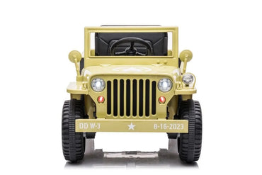 „JH‑103“ khaki 4×4 elektrinė mašina – 12V, 4×45W