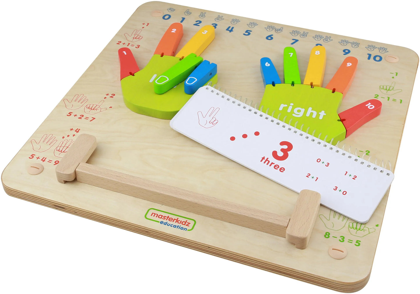 MASTERKIDZ Flex Montessori skaičiavimo sieninė sensorinė lenta