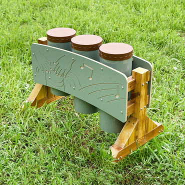 „MASTERKIDZ“ sodo muzikos instrumentų rinkinys – 3 kongų būgnai