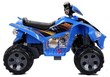 Medium Quad mėlynas – elektrinis keturratis vaikams