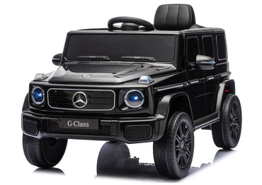 Mercedes G 4×4 24V 2580 juodas akumuliatorinis automobilis vaikams