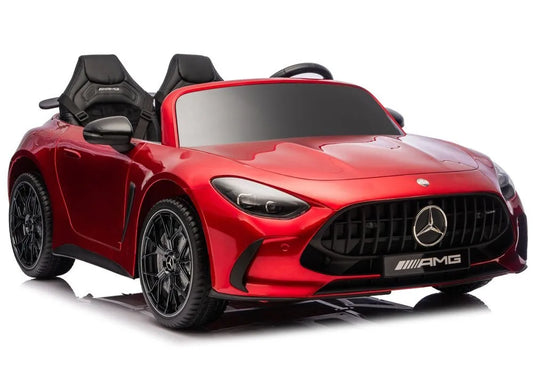 Mercedes GT63 AMG DK‑GT63 – 24V 14Ah – 4×200W – LCD MP4 – Raudonas (lakuotas)